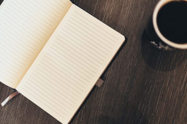 Book On Table With Coffee