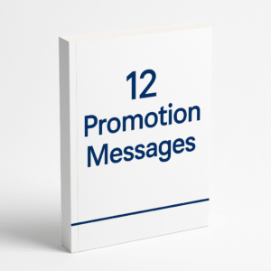 12 Promotion Messages