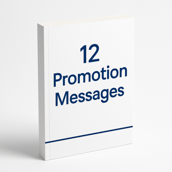 12 Promotion Messages