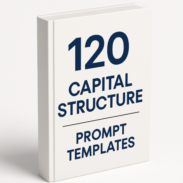 120 Capital Structure Prompt Templates