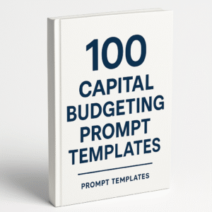 100 Capital Budgeting Prompt Templates