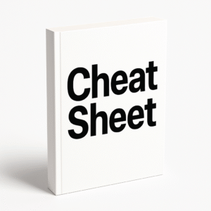 Cheat Sheet