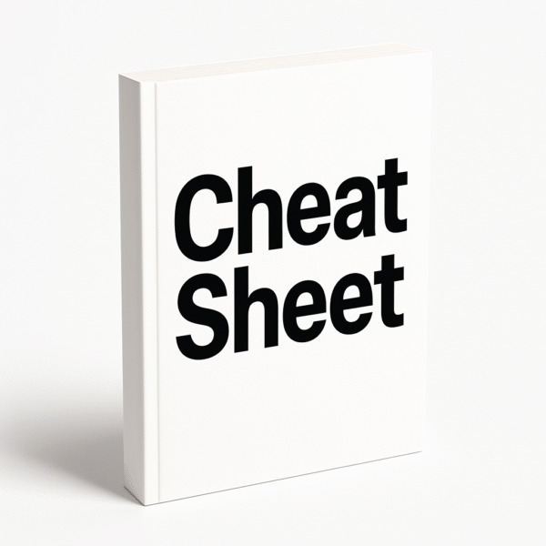 Cheat Sheet